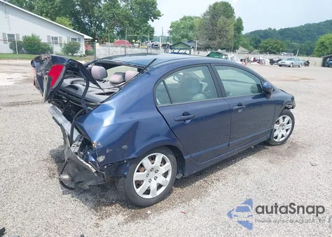 2007 Honda Civic Lx из США, поврежденный, VIN 1HGFA16577L126706